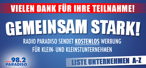 Radio Paradiso “GEMEINSAM STARK”