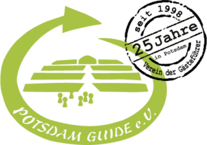 Logo Potsdam Guide e.V. Jubiläumslogo 25 Jahre